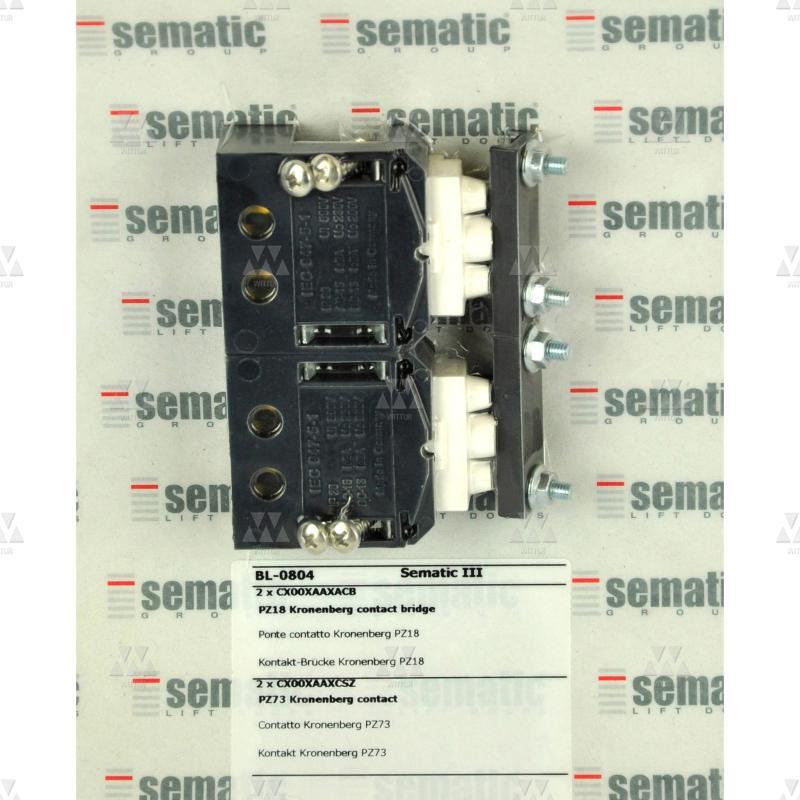 BL-0804 | KIT CONTACT (2 X PZ73 CONTACT AND 2 X PZ18 BRIDGE FOR IP20 CONTACT)
