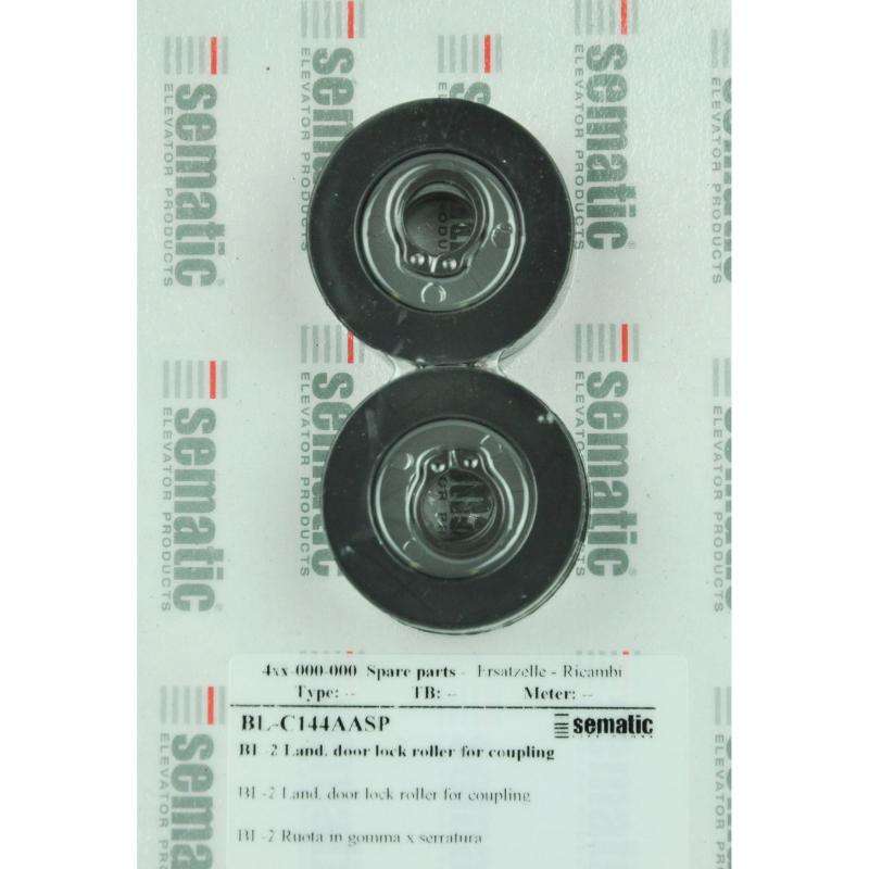 BL-C144AASP | 2 X ROTELLA DI CHIUSURA DELLA PORTA DI PIANO (PER L'ACCOPPIAMENTO)