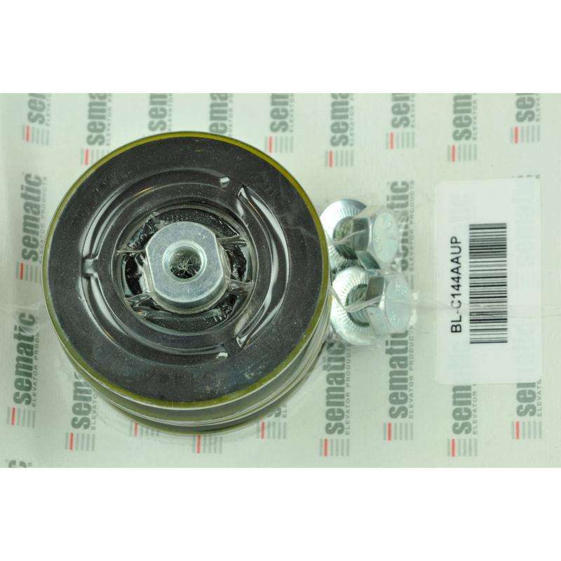 BL-C144AAUP | 2 X ROTELLA D.80,5MM (ESTERNO 90MM) PER CARRELLO (ROTELLA SUPERIORE) E PER FUNE METALLICA